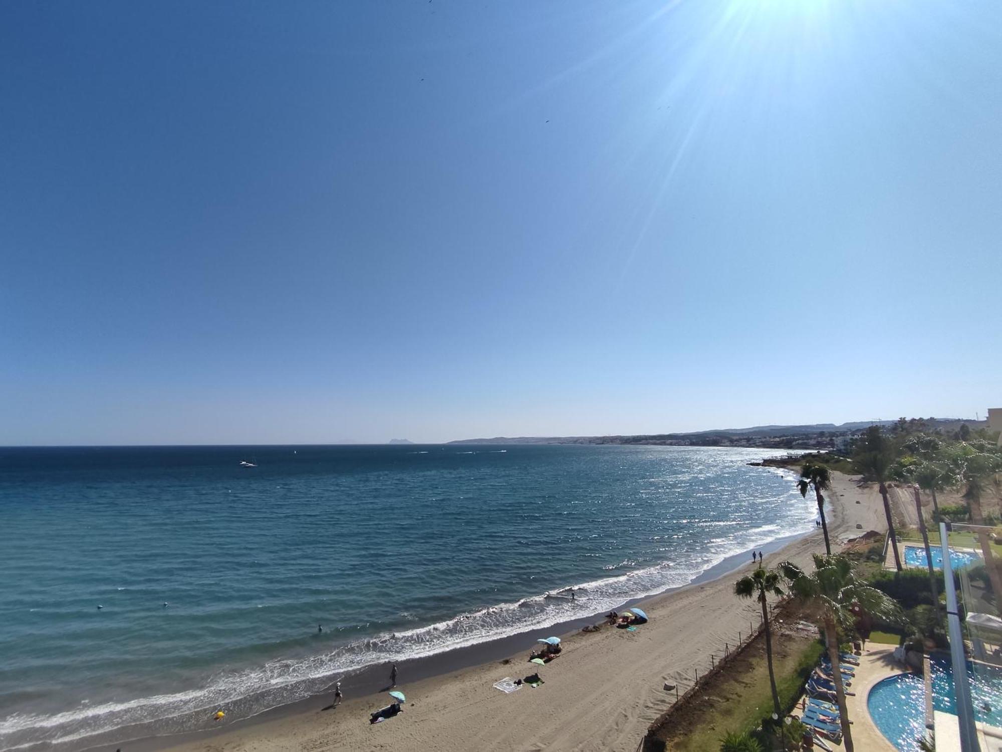 Апартаменты Front Sea View Penthouse Эстепона Экстерьер фото